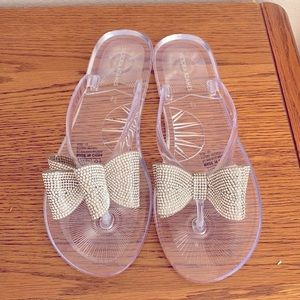 Jelly thong sandals